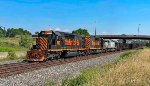 WE 7017 leads the shove.